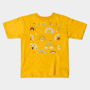 A Rainbow Pattern Kids T-Shirt